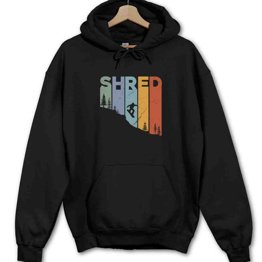 Shred Snowboard Hoodie