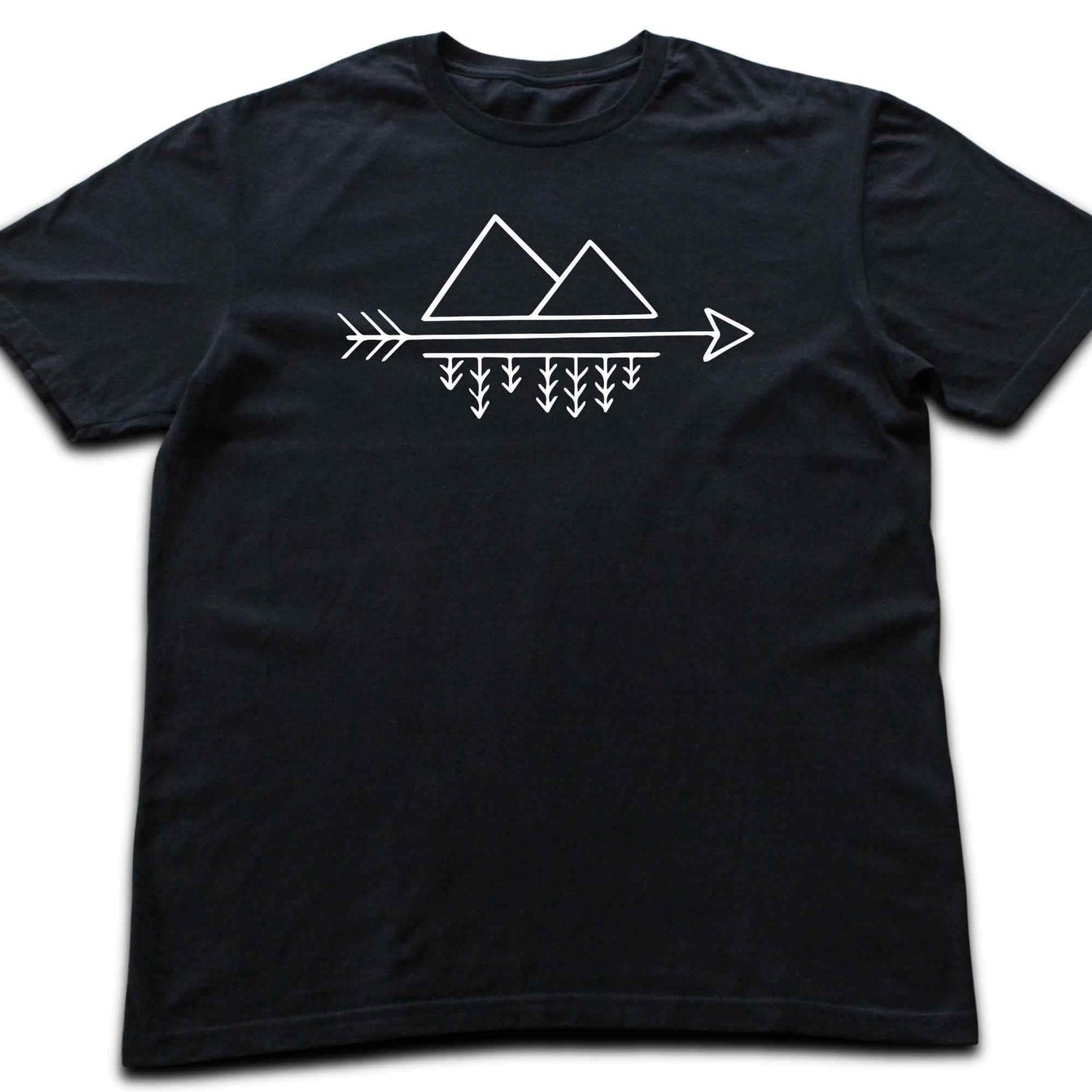 Arrow, Trees and Mountains T-shirt