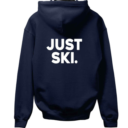 Just Ski Back-Print Hoodie