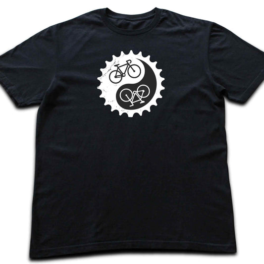 Yin And Yang Bike T-shirt