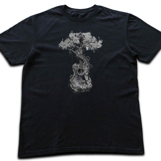 "Elemental Guitar" graphic T-shirt