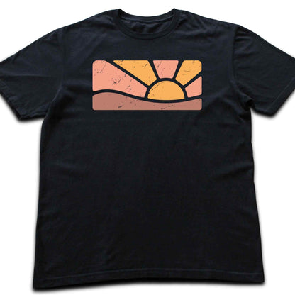 Abstract Sun Landscape T-shirt