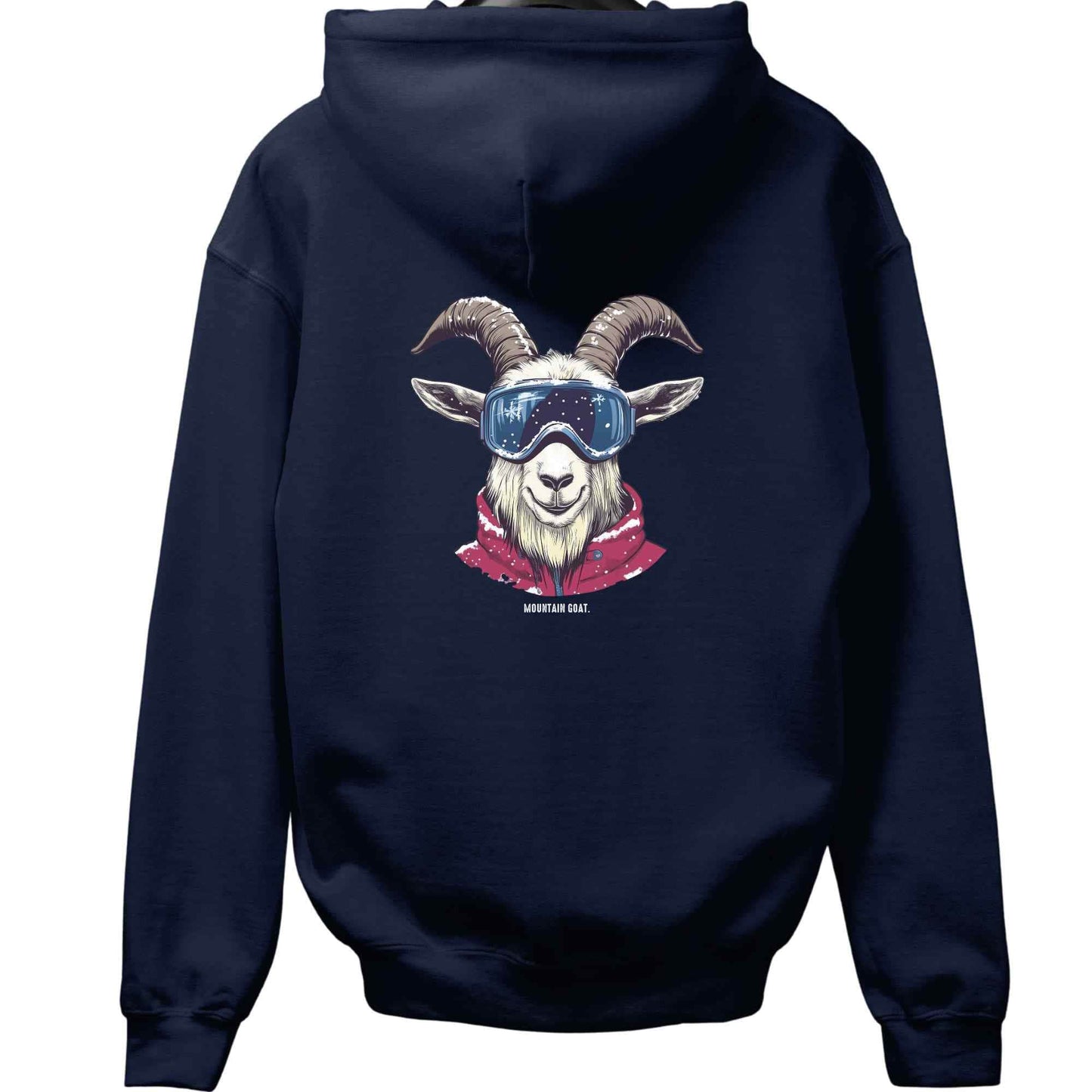 Ski Goat Back-Print Hoodie