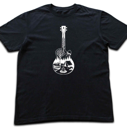 Guitar Camp Landscape T-shirt