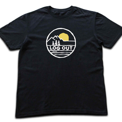 Log Out Pikestee T-shirt