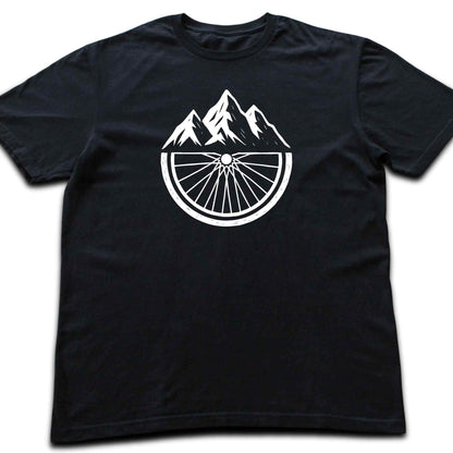 Mountain Wheel Bike  T-shirt