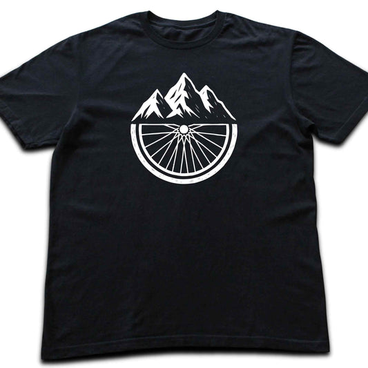 Mountain Wheel Bike  T-shirt