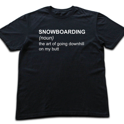 Snowboarding Definition T-shirt