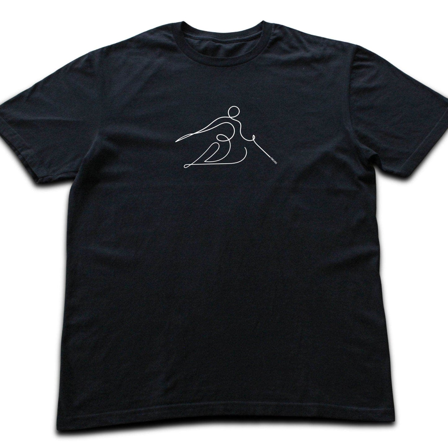 Single Line Skier T-shirt