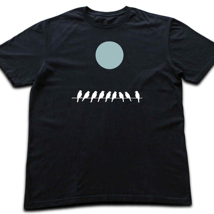 Birds On Power Line T-shirt