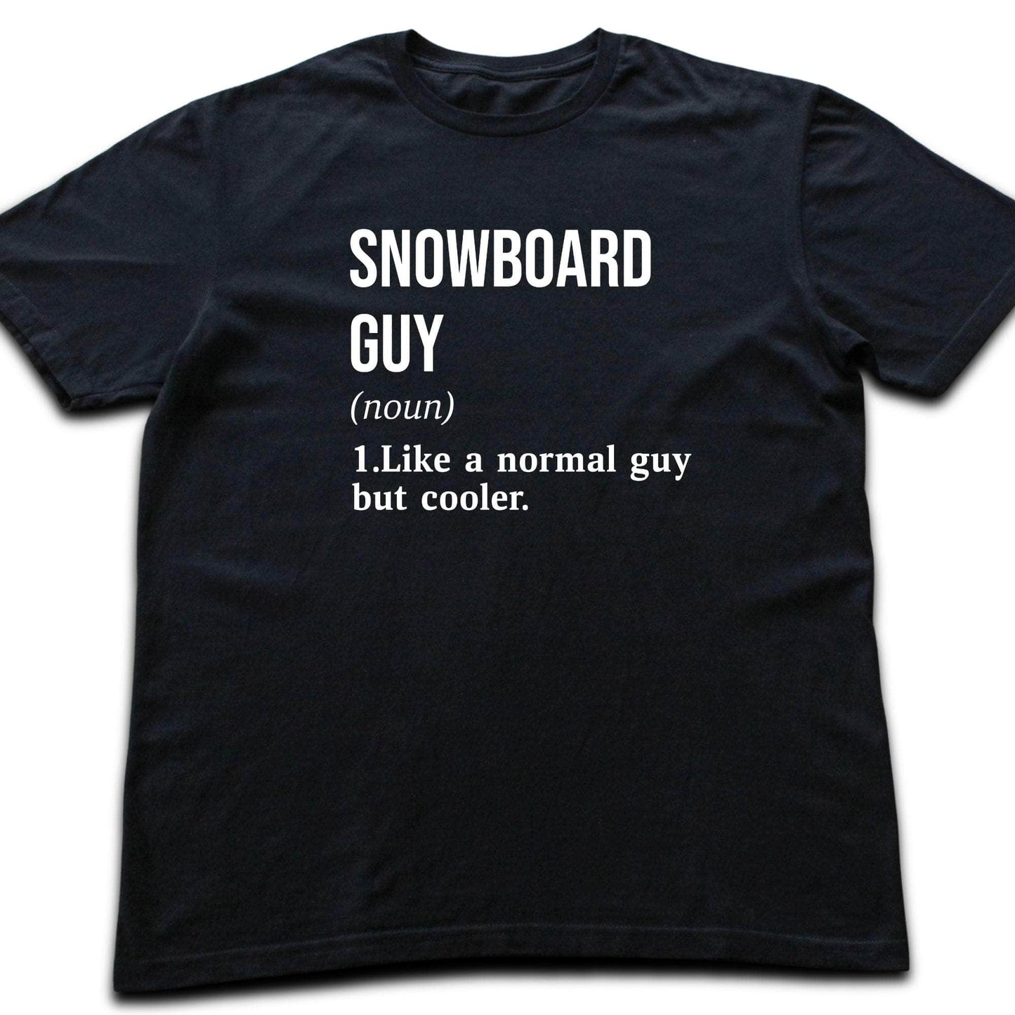 Snowboard Guy Definition T-shirt
