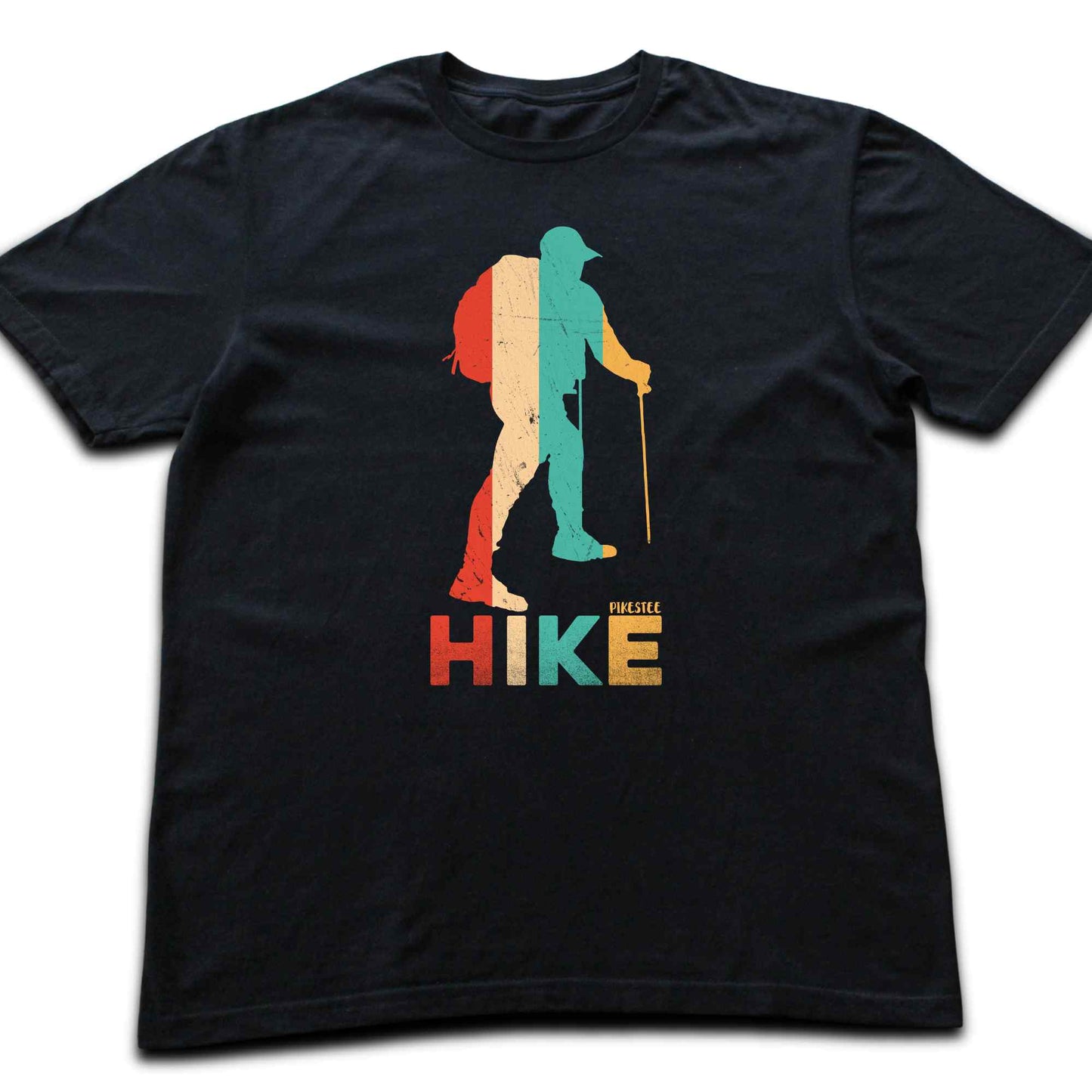 Hike Silhouette Colors T-shirt