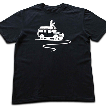 Jeep And Coffee T-shirt