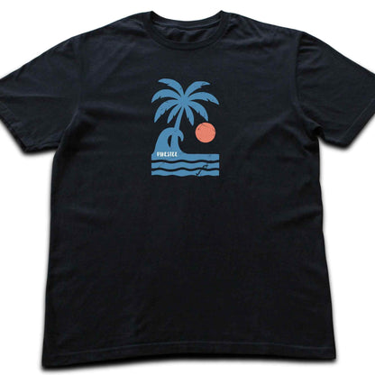 Wave Palm and Ocean T-shirt