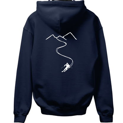 Ski Path Back-Print Hoodie