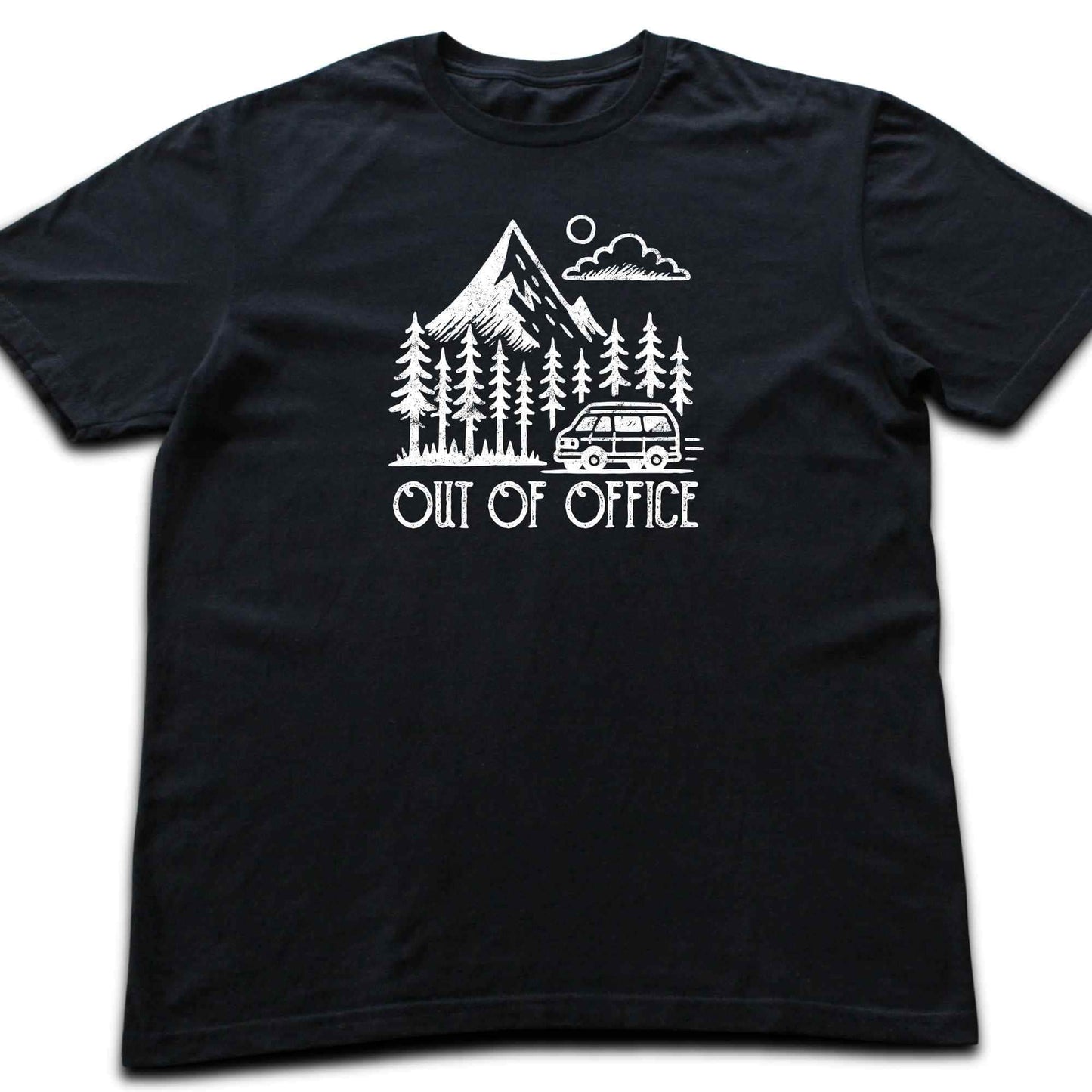 Out Of Office Van Landscape T-shirt