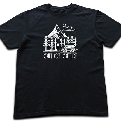 Out Of Office Van Landscape T-shirt