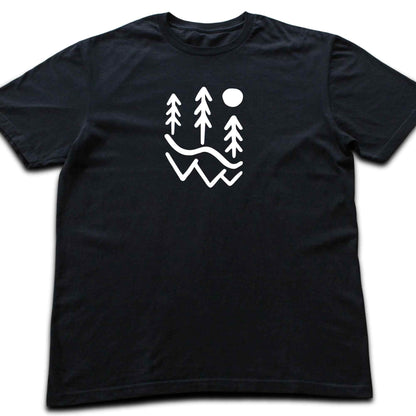 Trees And Mountains T-shirt