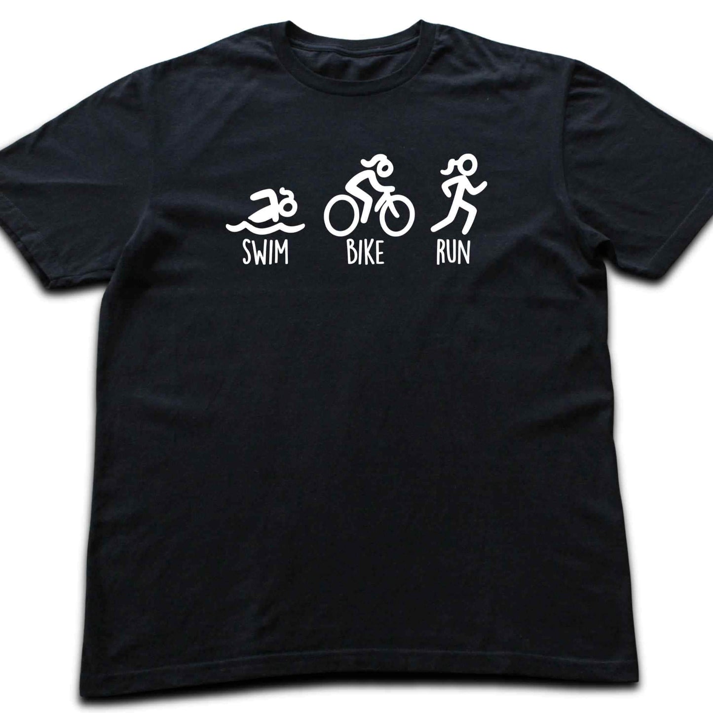 Swim, Bike, Run Bold T-shirt