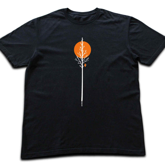 Minimal Lonely Tree T-shirt