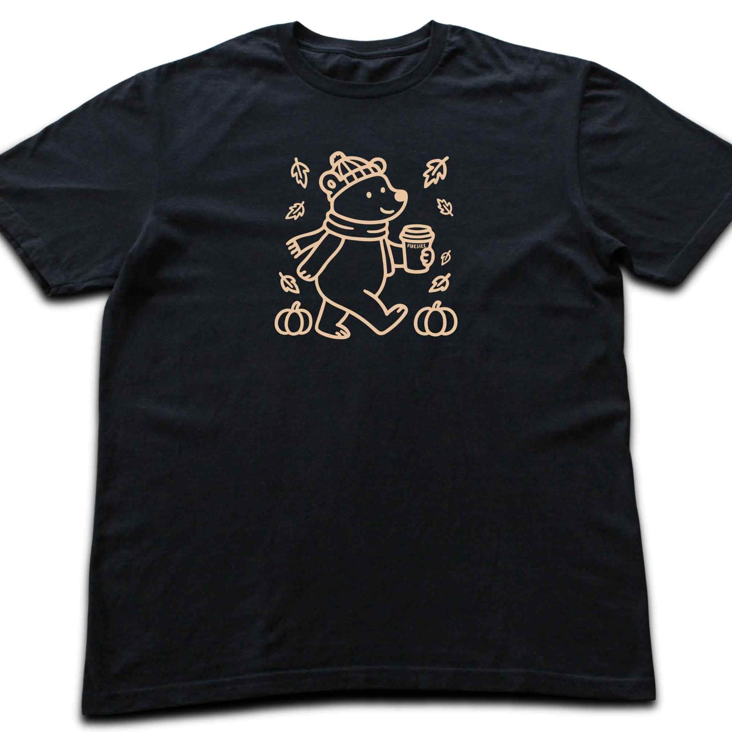 Autumn Coffee Bear T-shirt