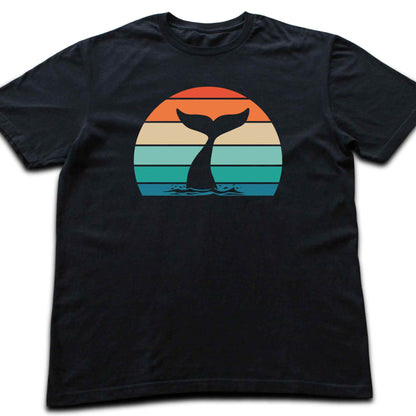 Colorfull Whale Tail T-shirt