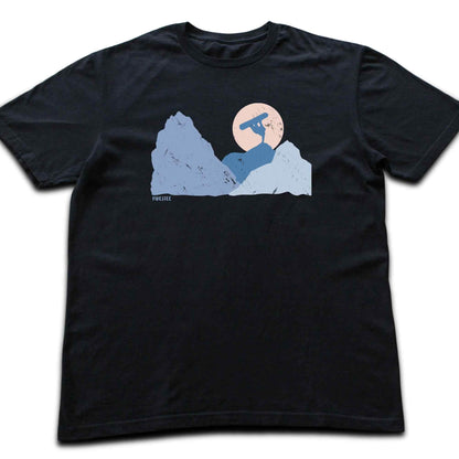 Snowboard Freestyle Landscape T-shirt