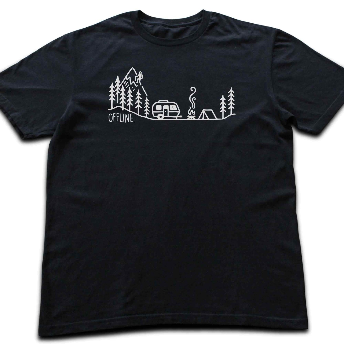 Caravan Camp Valley Offline T-shirt