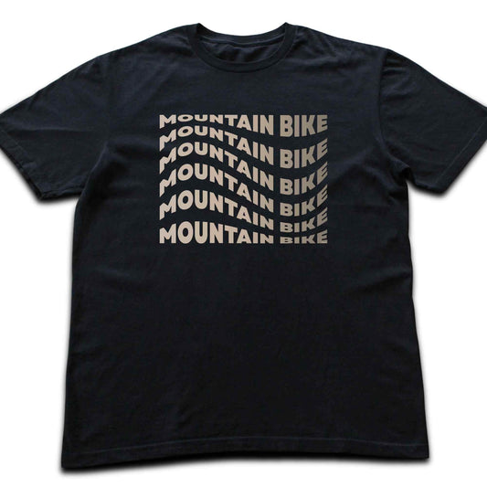Mountain Bike Waves T-shirt