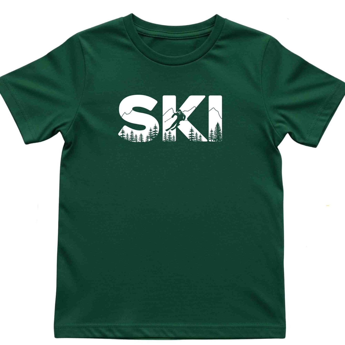 Ski Typo Kids T-Shirt