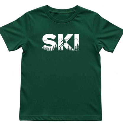 Ski Typo Kids T-Shirt