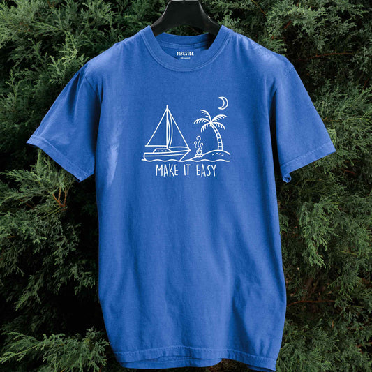 Make It Easy Boat T-shirt