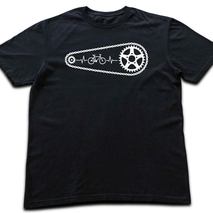 Bike Chain HeartBeat T-shirt