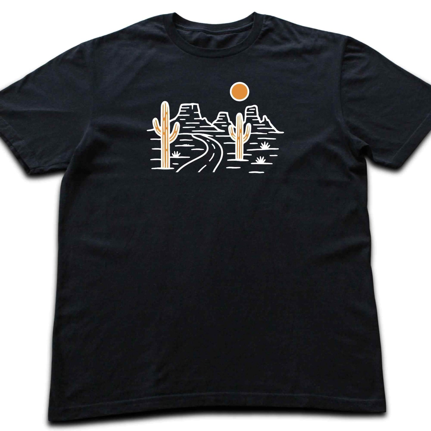 Canyon and Road Landscape T-shirt