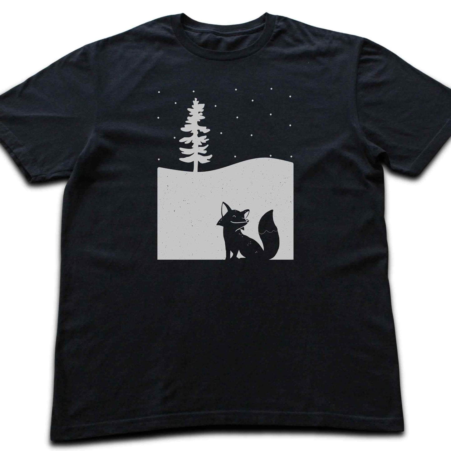 Winter fox Wave T-shirt