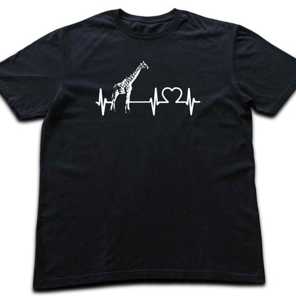 Giraffe Heart Beat T-shirt