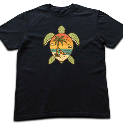 Turtle Beach Landscape T-shirt