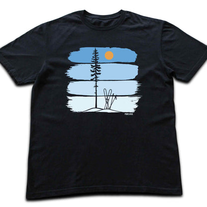 Gradient Ski Best Spot T-shirt