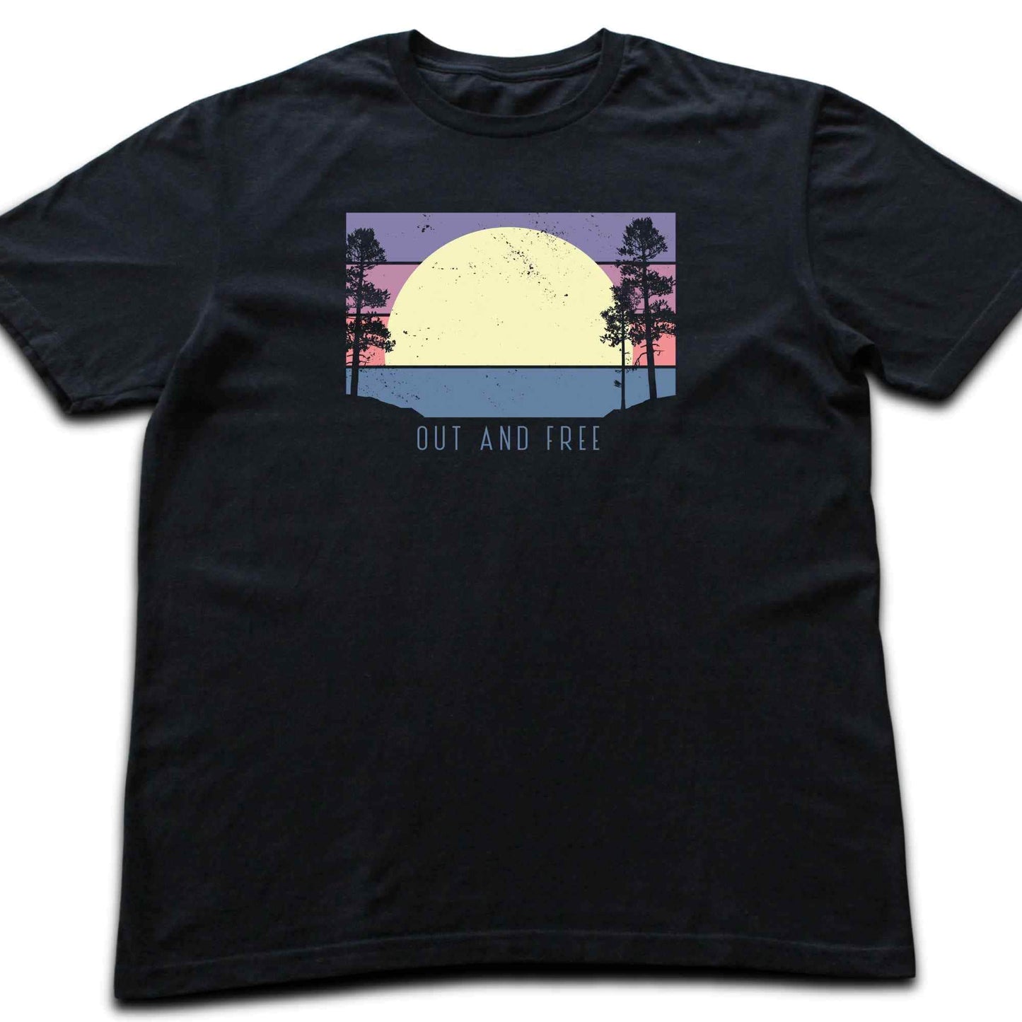 Out and Free Lake T-shirt