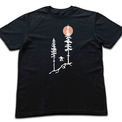 Snowboard Jump Trees T-shirt