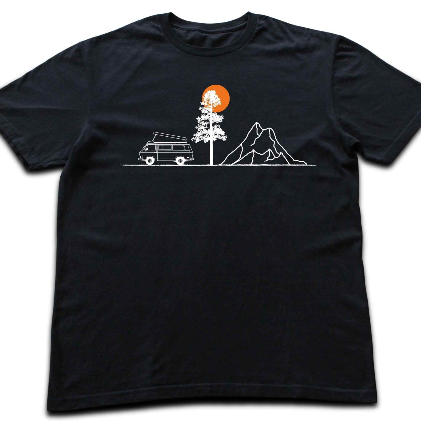 Van, Tree, Mountain T-shirt