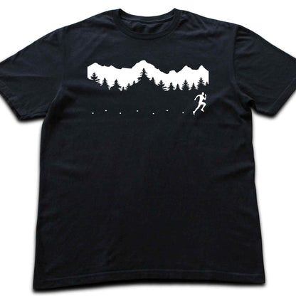 Running Man In the Nature T-shirt