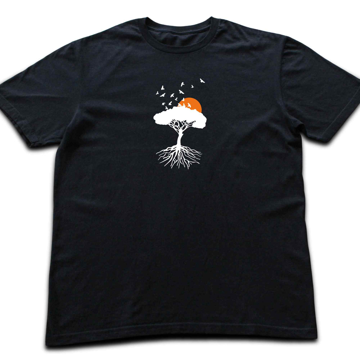 Flying Birds Tree T-shirt