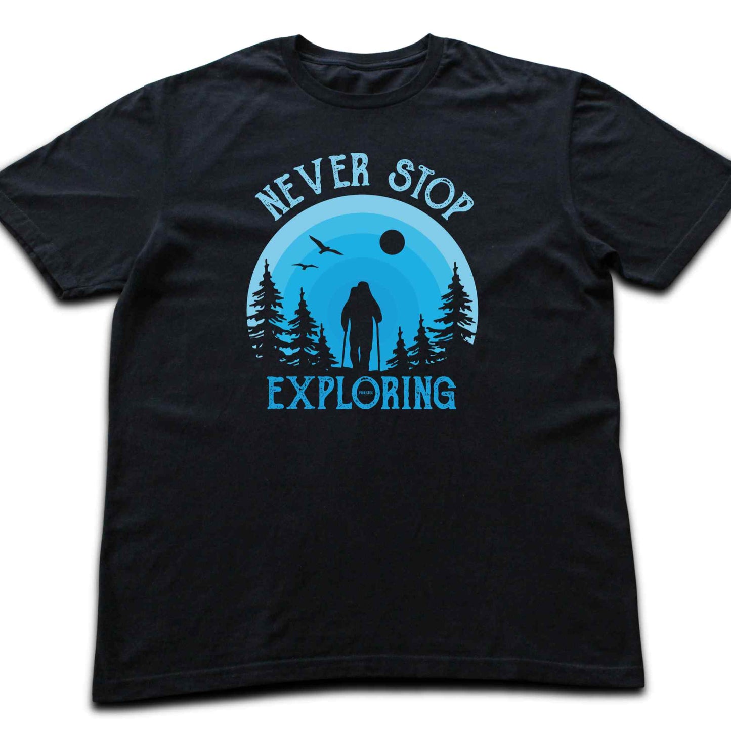 Never Stop Exploring T-shirt
