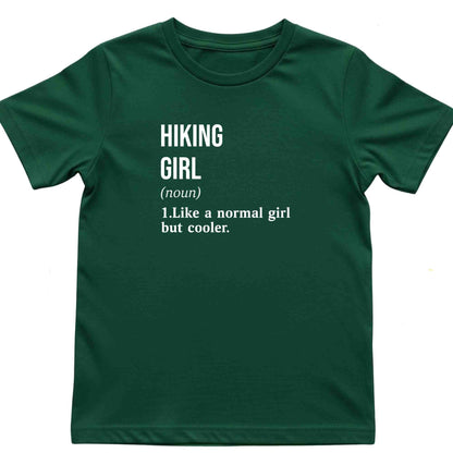 Hiking Girl Kids T-Shirt