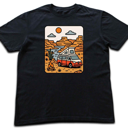 Cartoon Van Canyon T-shirt