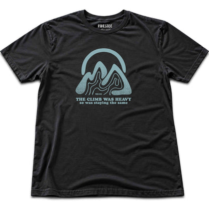 The Climb Was Heavy T-shirt - Black