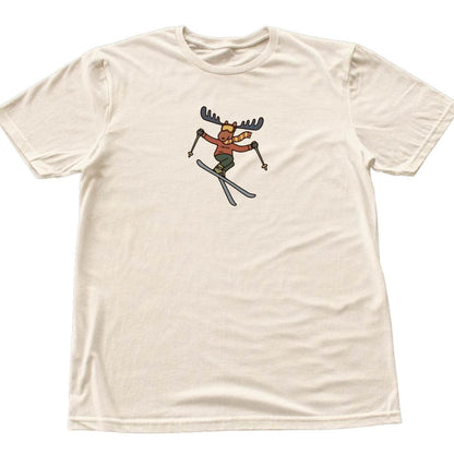 Moose Jump T-shirt - Natural