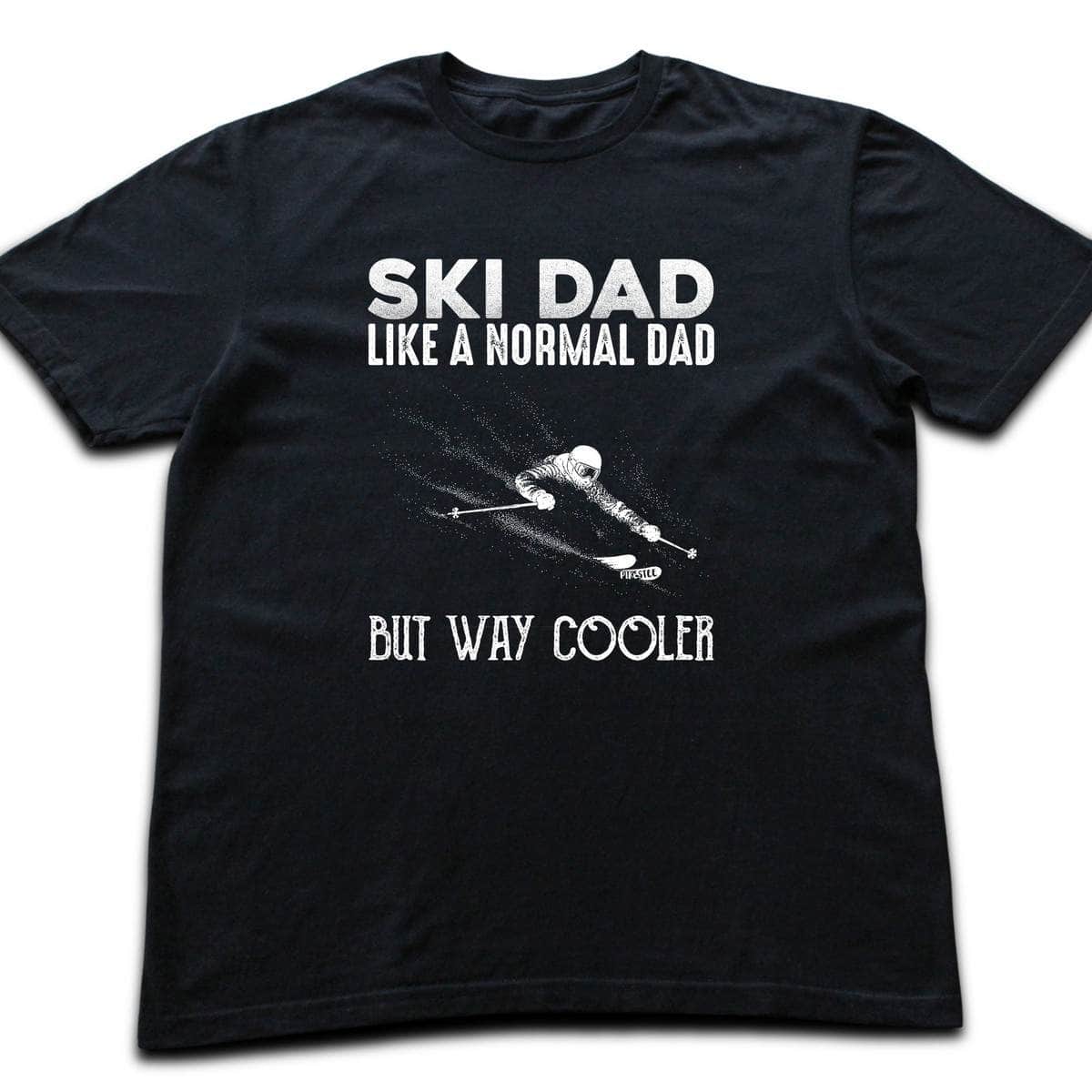 Ski Dad Flow T-shirt - Black