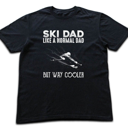 Ski Dad Flow T-shirt - Black
